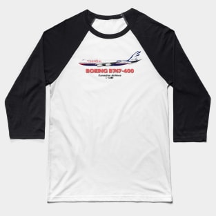 Boeing B747-400 - Canadian Airlines Baseball T-Shirt